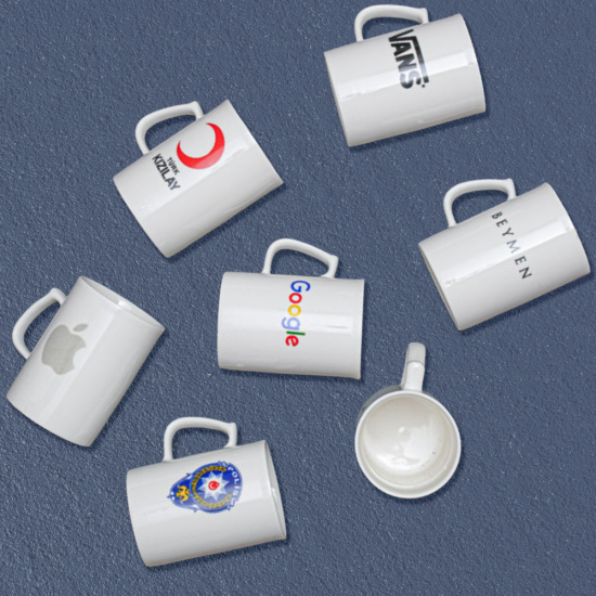 Zambak Porselen Kupa Bardak Zambak Porselen Kupa Bardak